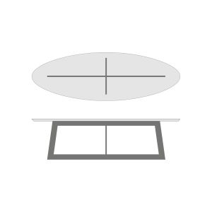 DINING TABLE 400x130
